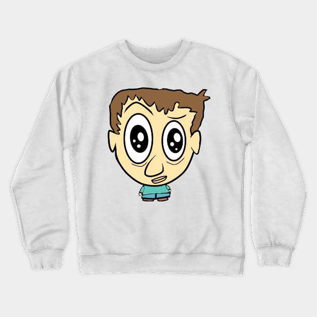 cool cartoon character Crewneck Sweatshirt by FromBerlinGift